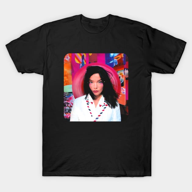 Bjork Post 1995 T-Shirt by Triggers Syndicate